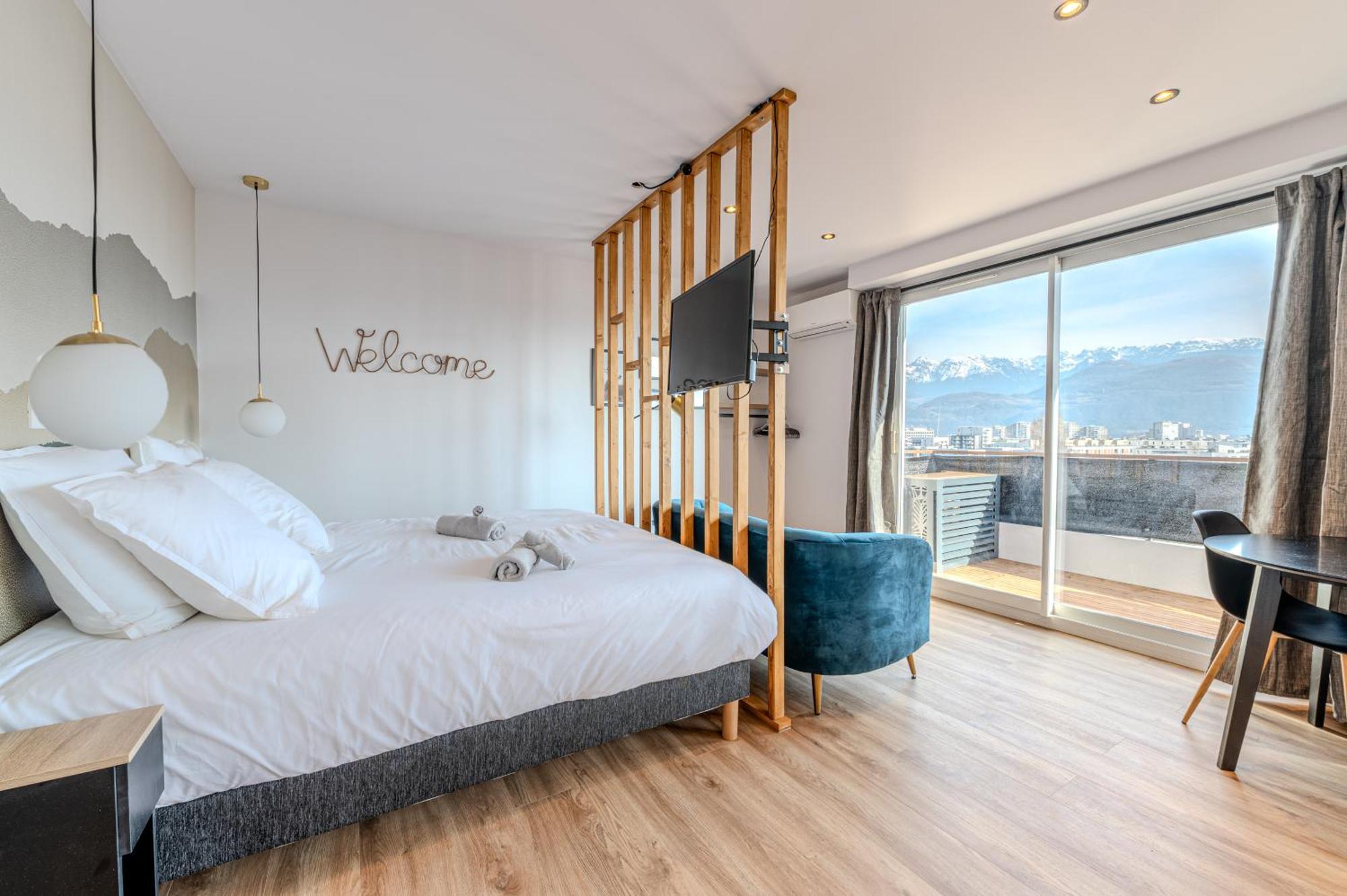 Studio Vue Montagne เกรอน็อบล์ ภายนอก รูปภาพ